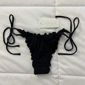 L*Space Roger Bikini Bottom in Black